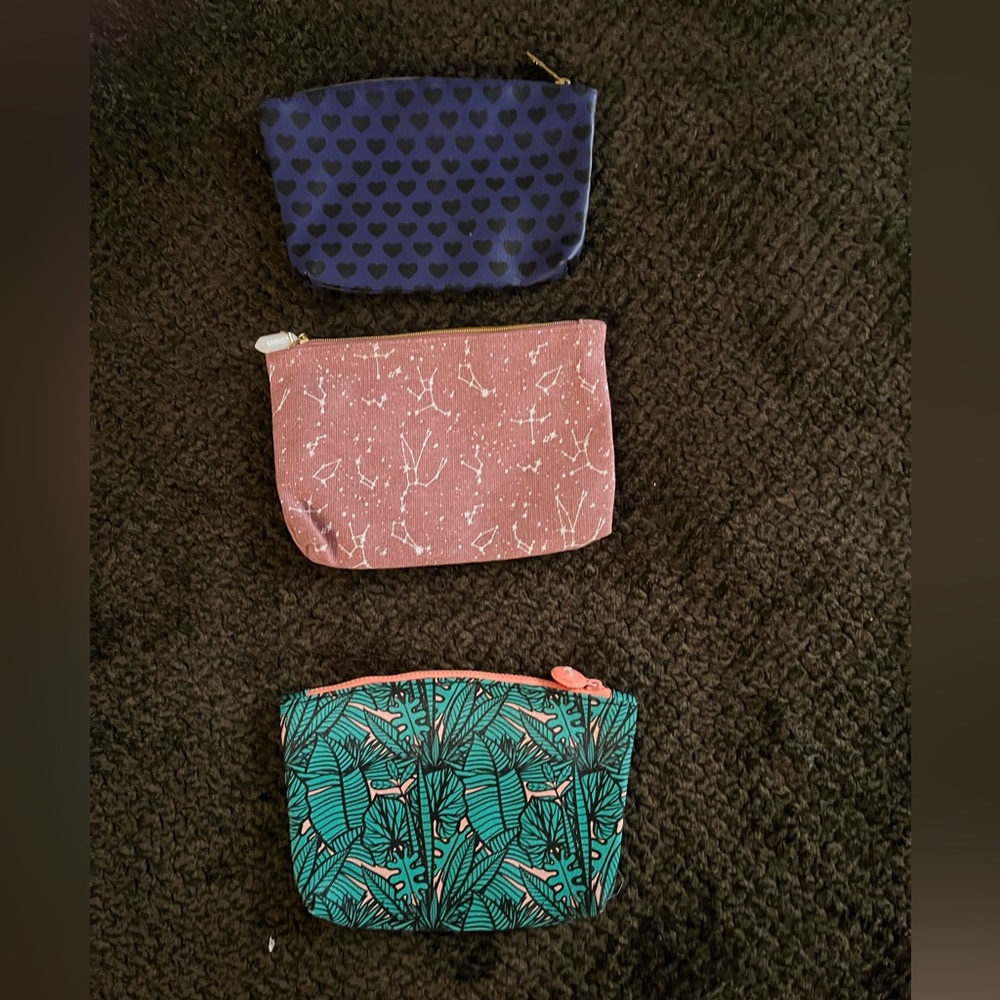 Ipsy Mini Cosmetic Bags